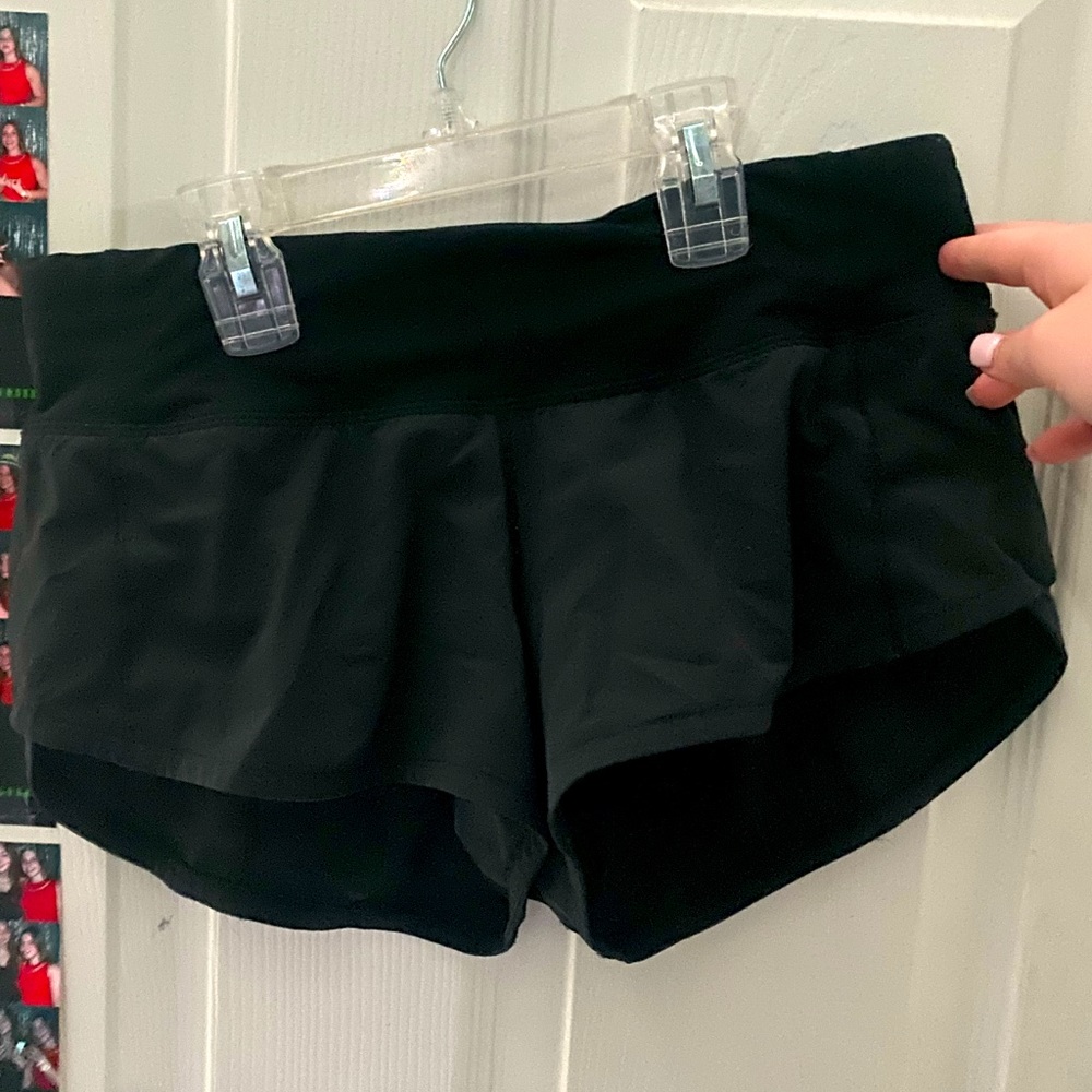 lululemon shorts 2.5”, black